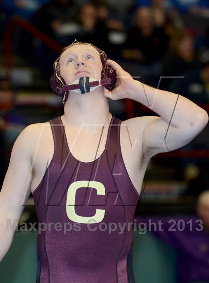 Thumbnail 2 in 2013 NYSPHSAA Boys Wrestling Championships (D2 Semifinals) photogallery.