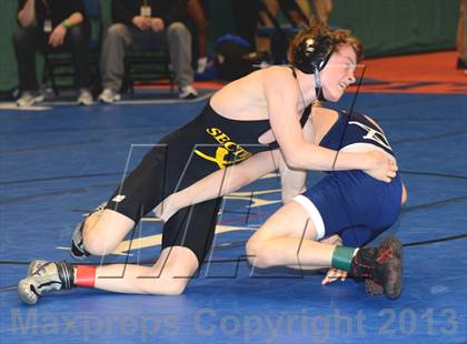 Thumbnail 3 in 2013 NYSPHSAA Boys Wrestling Championships (D2 Semifinals) photogallery.