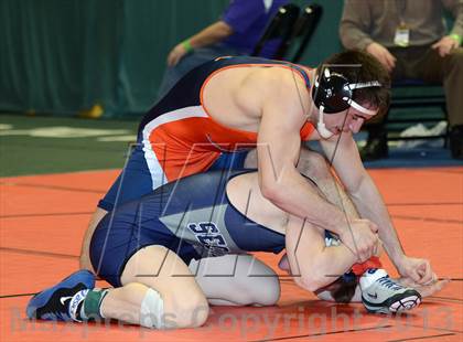 Thumbnail 3 in 2013 NYSPHSAA Boys Wrestling Championships (D2 Semifinals) photogallery.