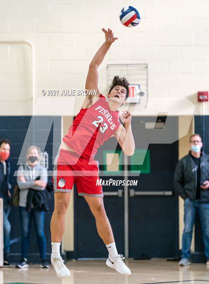 Thumbnail 2 in North Central vs Fishers photogallery.