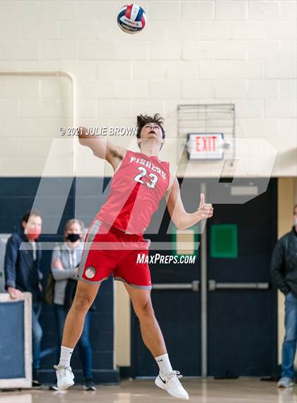 Thumbnail 3 in North Central vs Fishers photogallery.