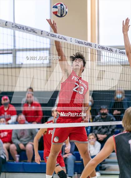 Thumbnail 2 in North Central vs Fishers photogallery.