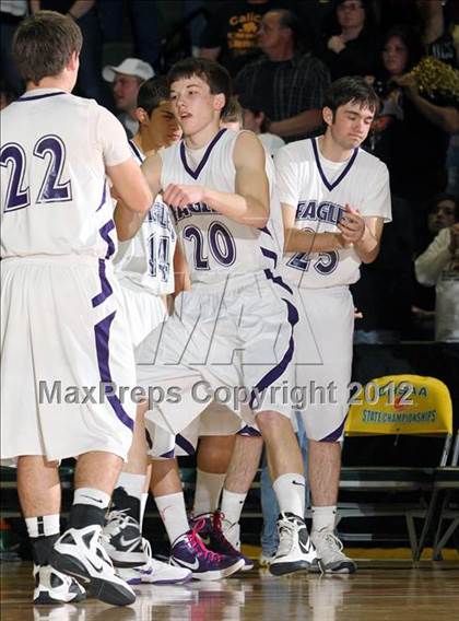 Thumbnail 3 in Walsh vs. Caliche (CHSAA 1A Final Four) photogallery.