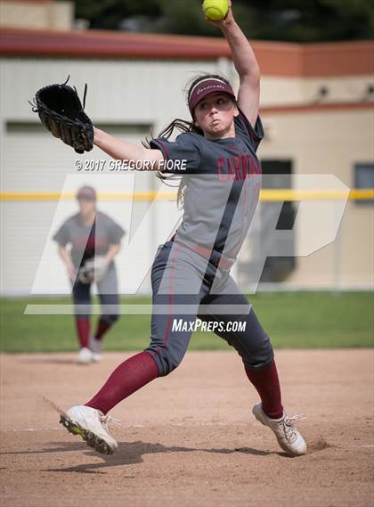 Thumbnail 1 in Village Christian vs. Santa Paula photogallery.