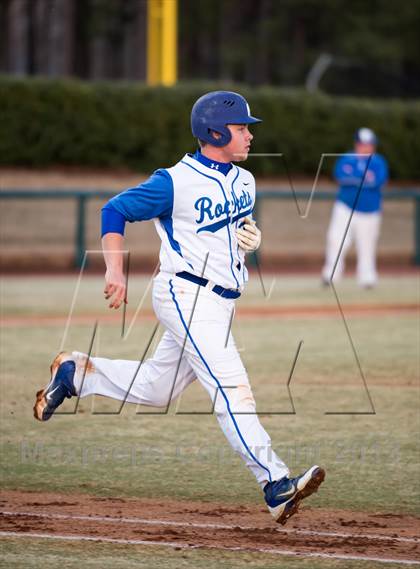 Thumbnail 3 in Person vs. Wake Forest-Rolesville (Bobby Murray Invitational) photogallery.