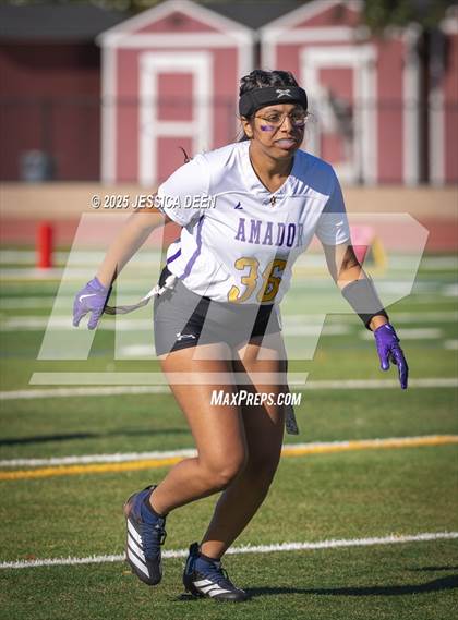Thumbnail 3 in JV: Amador Valley vs. Monte Vista (JV Stampede Showdown) photogallery.