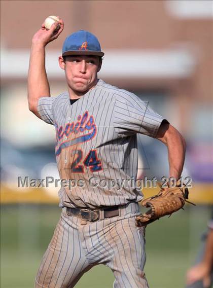 Thumbnail 1 in Dansville vs Attica (Section V Class B Quarterfinals) photogallery.