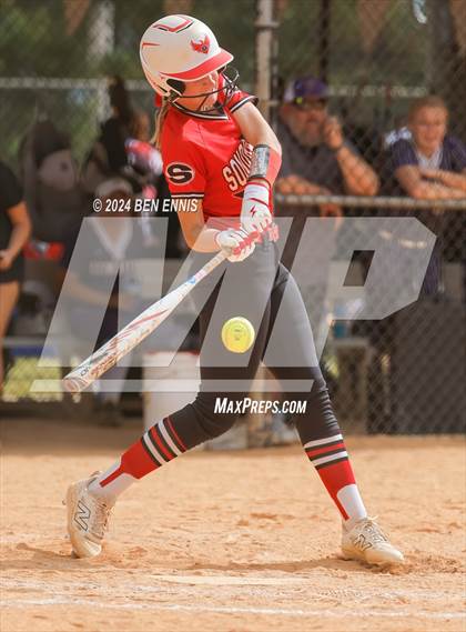 Thumbnail 1 in Sonoraville vs. Union County (GHSA 2A State Tournament) photogallery.