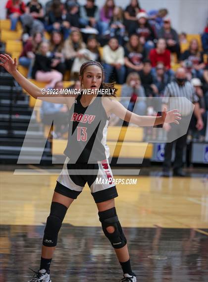 Thumbnail 3 in Roby vs Hermleigh (UIL 1A Area Playoff) photogallery.
