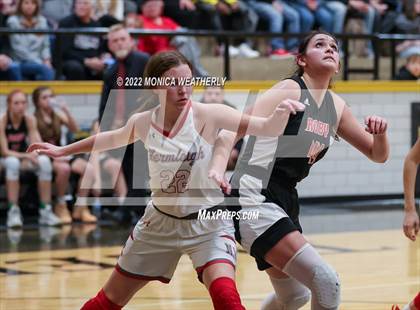 Thumbnail 2 in Roby vs Hermleigh (UIL 1A Area Playoff) photogallery.