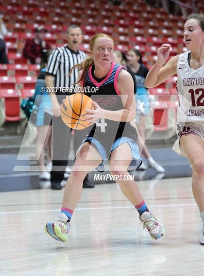 Thumbnail 1 in Layton Christian Academy vs. Canyon View (UHSAA 3A Consolation Game) photogallery.