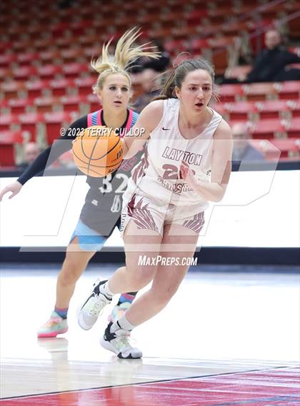 Thumbnail 2 in Layton Christian Academy vs. Canyon View (UHSAA 3A Consolation Game) photogallery.