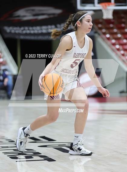 Thumbnail 3 in Layton Christian Academy vs. Canyon View (UHSAA 3A Consolation Game) photogallery.