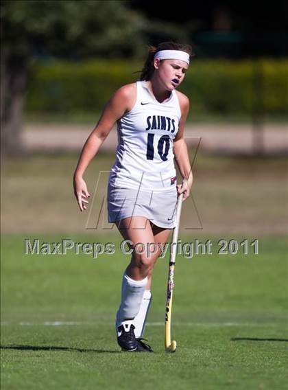 Thumbnail 3 in All Saints vs Trinity Valley (Southwest Prep D1 State Playoffs) photogallery.