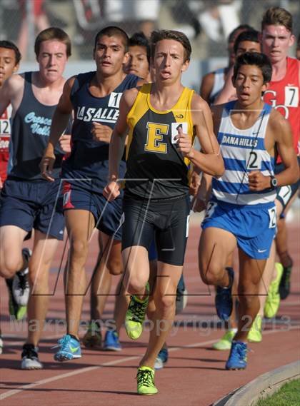 Thumbnail 1 in CIF SS Track and Field Finals (Boys Divisions 1 & 4 - 3200m) photogallery.