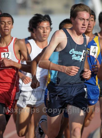 Thumbnail 1 in CIF SS Track and Field Finals (Boys Divisions 1 & 4 - 3200m) photogallery.