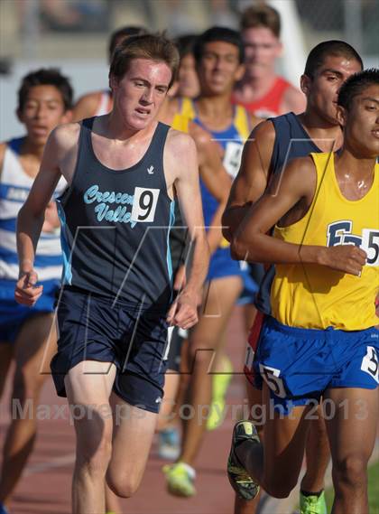 Thumbnail 2 in CIF SS Track and Field Finals (Boys Divisions 1 & 4 - 3200m) photogallery.