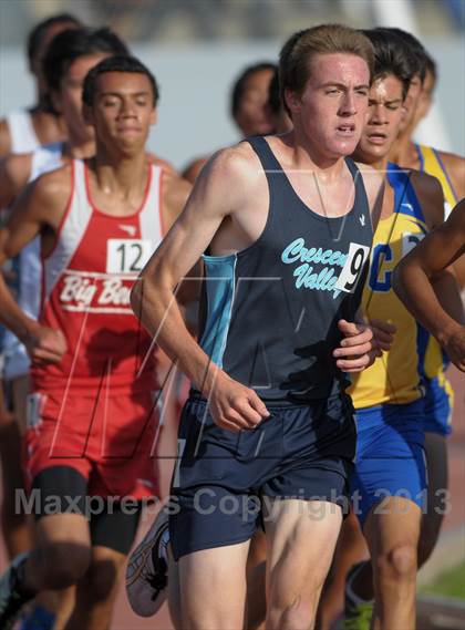 Thumbnail 3 in CIF SS Track and Field Finals (Boys Divisions 1 & 4 - 3200m) photogallery.