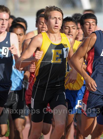 Thumbnail 1 in CIF SS Track and Field Finals (Boys Divisions 1 & 4 - 3200m) photogallery.
