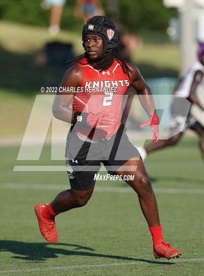 Thumbnail 3 in College Station vs Harker Heights (Texas 7 on 7 State Qualifier) photogallery.