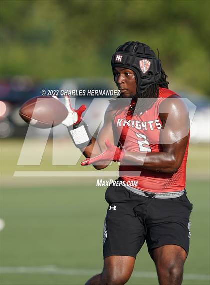 Thumbnail 2 in College Station vs Harker Heights (Texas 7 on 7 State Qualifier) photogallery.