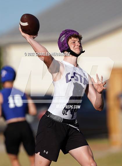 Thumbnail 1 in College Station vs Harker Heights (Texas 7 on 7 State Qualifier) photogallery.