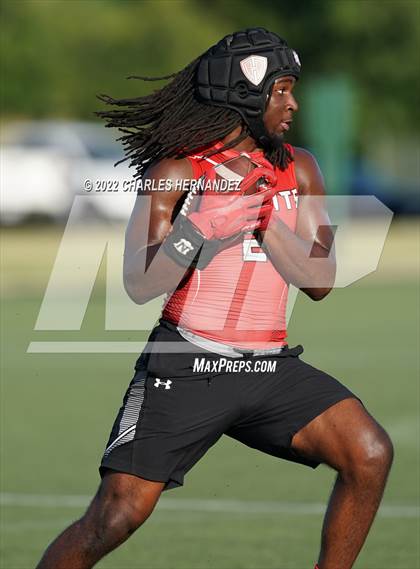 Thumbnail 2 in College Station vs Harker Heights (Texas 7 on 7 State Qualifier) photogallery.