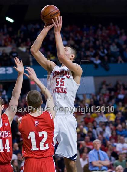 Thumbnail 1 in St. John's Shrewsbury vs Central Catholic (MIAA Division 1 Final) photogallery.