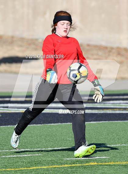 Thumbnail 1 in Flower Mound vs St. Agnes (National Elite Prep Showcase) photogallery.