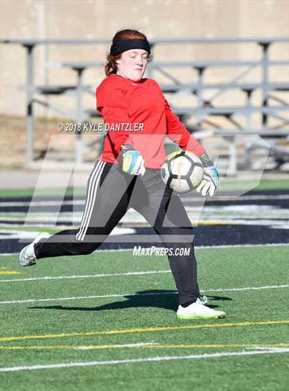Thumbnail 1 in Flower Mound vs St. Agnes (National Elite Prep Showcase) photogallery.