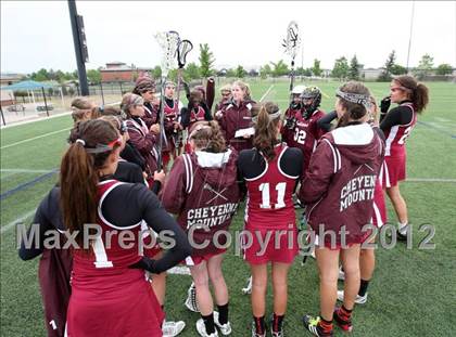 Thumbnail 3 in Cheyenne Mountain @ ThunderRidge (CHSAA Second Round Playoff) photogallery.