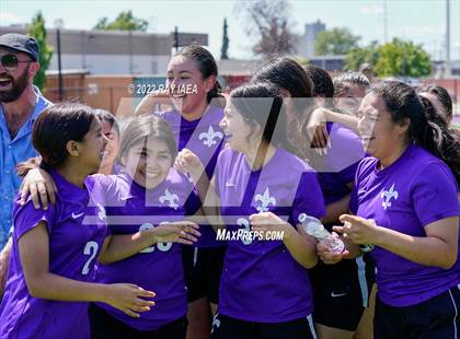 Thumbnail 2 in Delta vs. Cristo Rey (CIF SJS D7 Final) photogallery.
