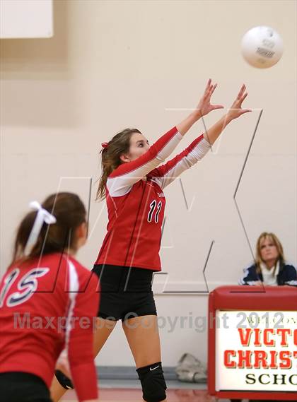 Thumbnail 2 in Valley Christian @ Victory Christian (CIF SJS D6 Playoffs) photogallery.