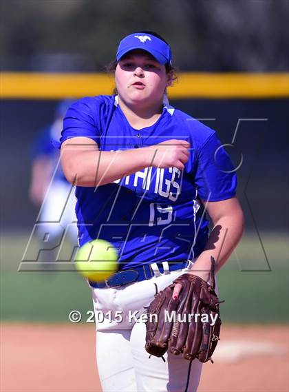 Thumbnail 2 in Needville vs Katy Taylor (Katy Tournament) photogallery.