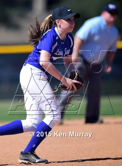 Thumbnail 2 in Needville vs Katy Taylor (Katy Tournament) photogallery.
