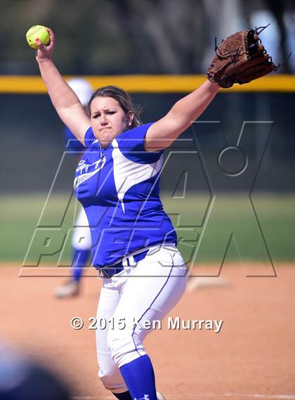 Thumbnail 1 in Needville vs Katy Taylor (Katy Tournament) photogallery.