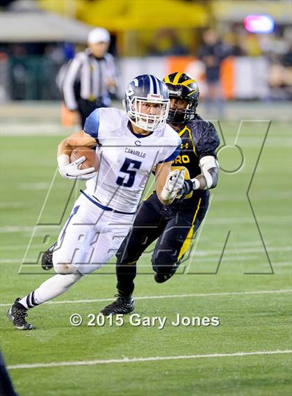 Thumbnail 1 in Del Oro vs Camarillo (CIF State Division 2-AA Final) photogallery.