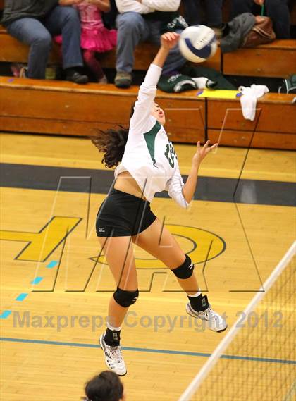 Thumbnail 3 in Pomona Catholic vs. Alverno (CIF SS D5AA Final) photogallery.