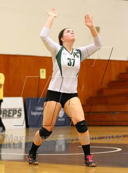 Thumbnail 2 in Pomona Catholic vs. Alverno (CIF SS D5AA Final) photogallery.