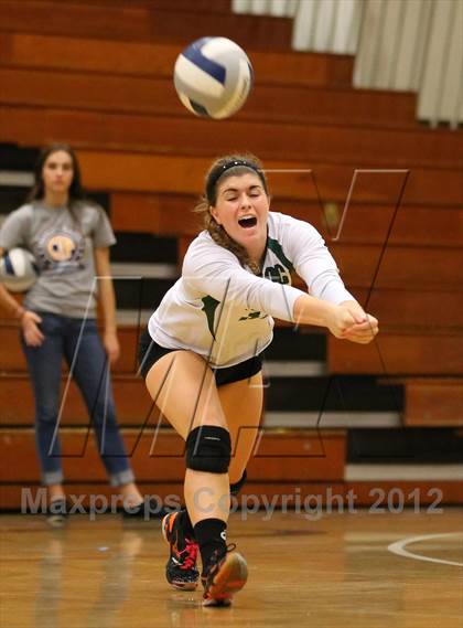 Thumbnail 1 in Pomona Catholic vs. Alverno (CIF SS D5AA Final) photogallery.