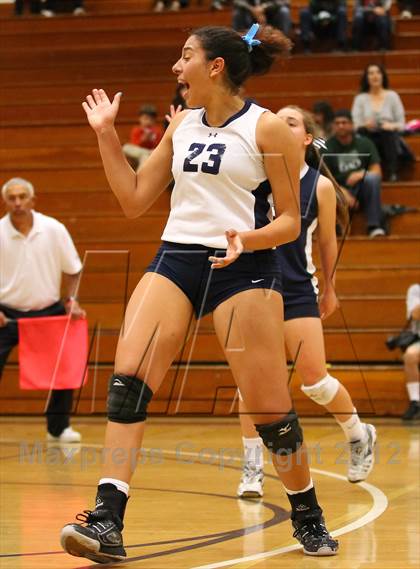 Thumbnail 2 in Pomona Catholic vs. Alverno (CIF SS D5AA Final) photogallery.