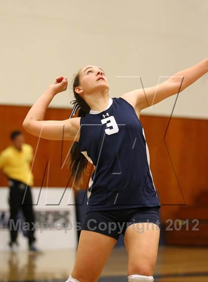 Thumbnail 3 in Pomona Catholic vs. Alverno (CIF SS D5AA Final) photogallery.