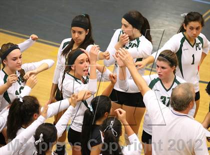 Thumbnail 3 in Pomona Catholic vs. Alverno (CIF SS D5AA Final) photogallery.