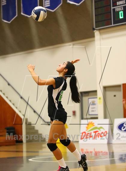 Thumbnail 2 in Pomona Catholic vs. Alverno (CIF SS D5AA Final) photogallery.