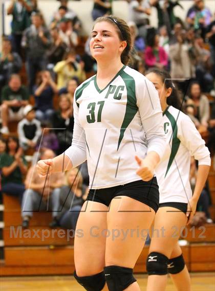 Thumbnail 3 in Pomona Catholic vs. Alverno (CIF SS D5AA Final) photogallery.