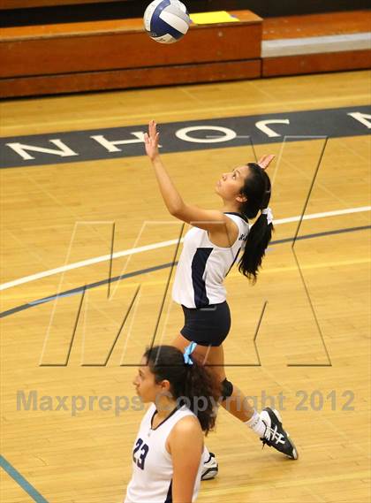 Thumbnail 1 in Pomona Catholic vs. Alverno (CIF SS D5AA Final) photogallery.