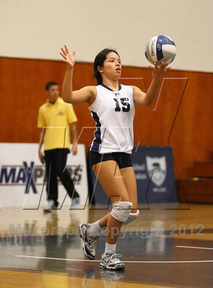 Thumbnail 2 in Pomona Catholic vs. Alverno (CIF SS D5AA Final) photogallery.