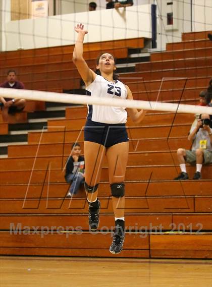 Thumbnail 3 in Pomona Catholic vs. Alverno (CIF SS D5AA Final) photogallery.