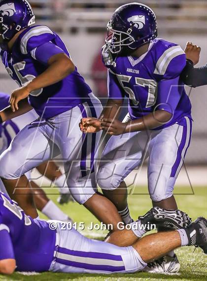 Thumbnail 3 in College Station vs. Angleton  (Region 3 5A D2 Regional) photogallery.