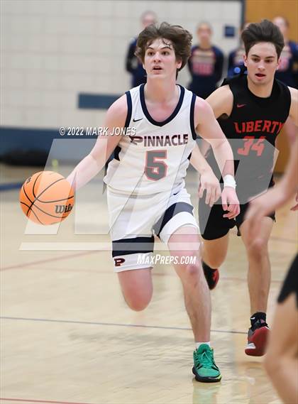 Thumbnail 3 in Liberty @ Pinnacle (AIA 6A Round 1 Playoff) photogallery.